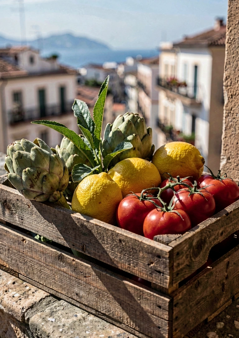Cosecha estacional mediterránea