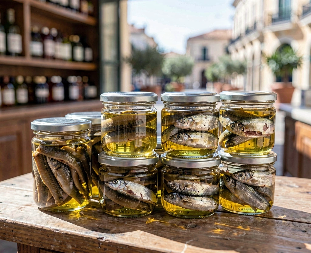 Conservas premium de pescado