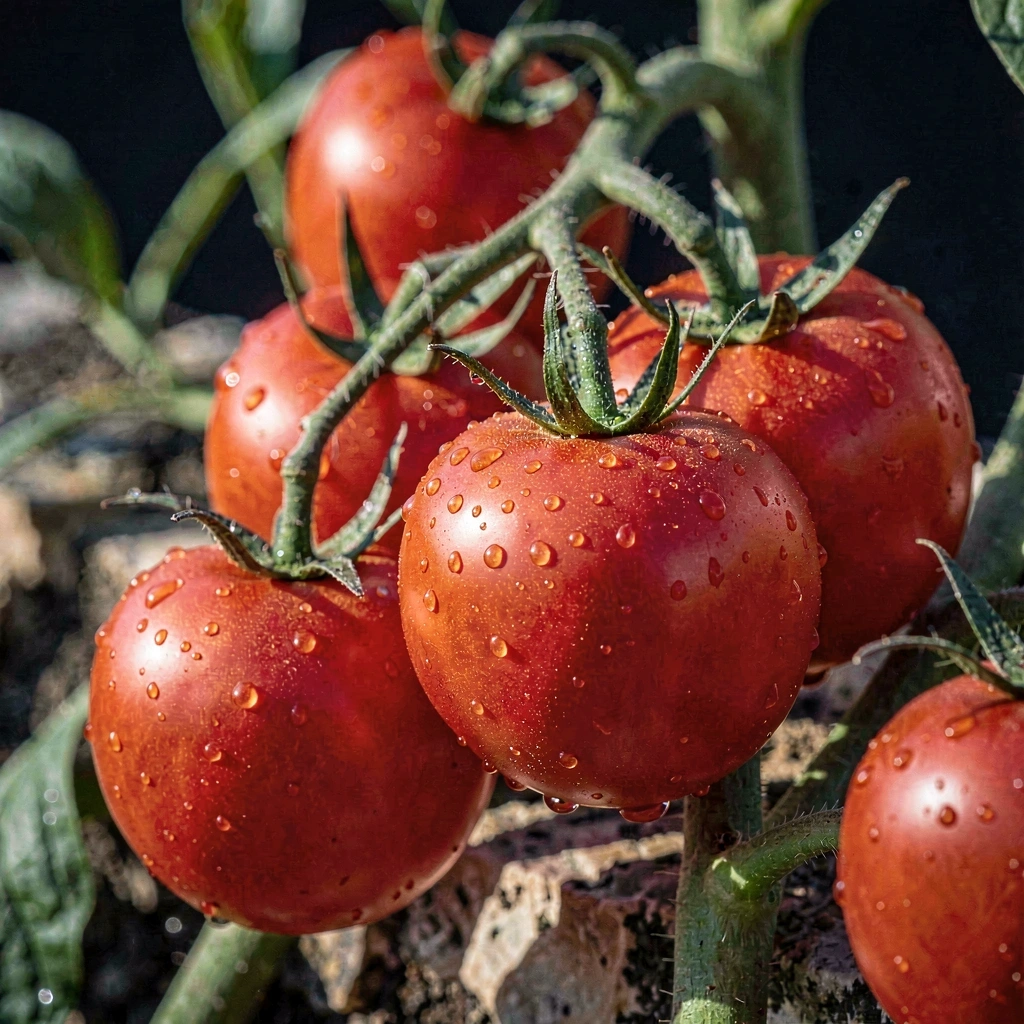 Tomates frescos estacionales